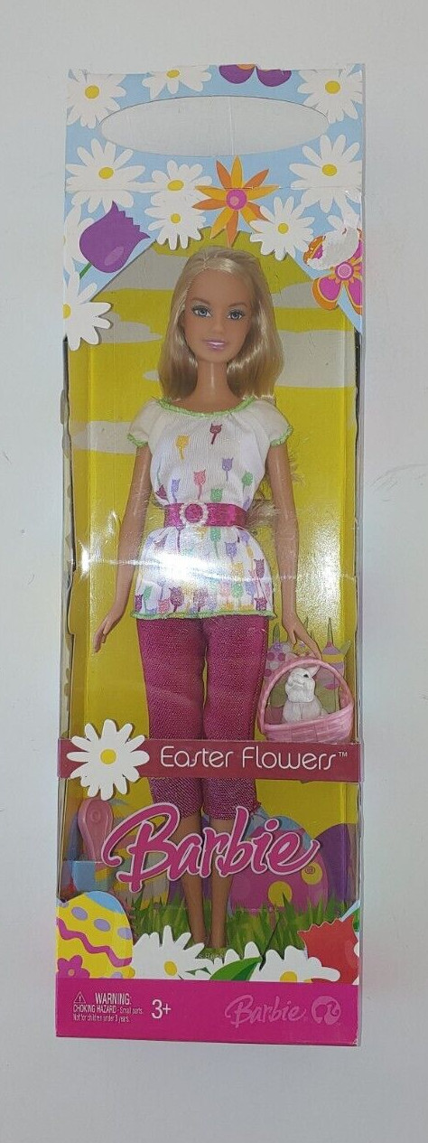 Easter Flowers Barbie doll